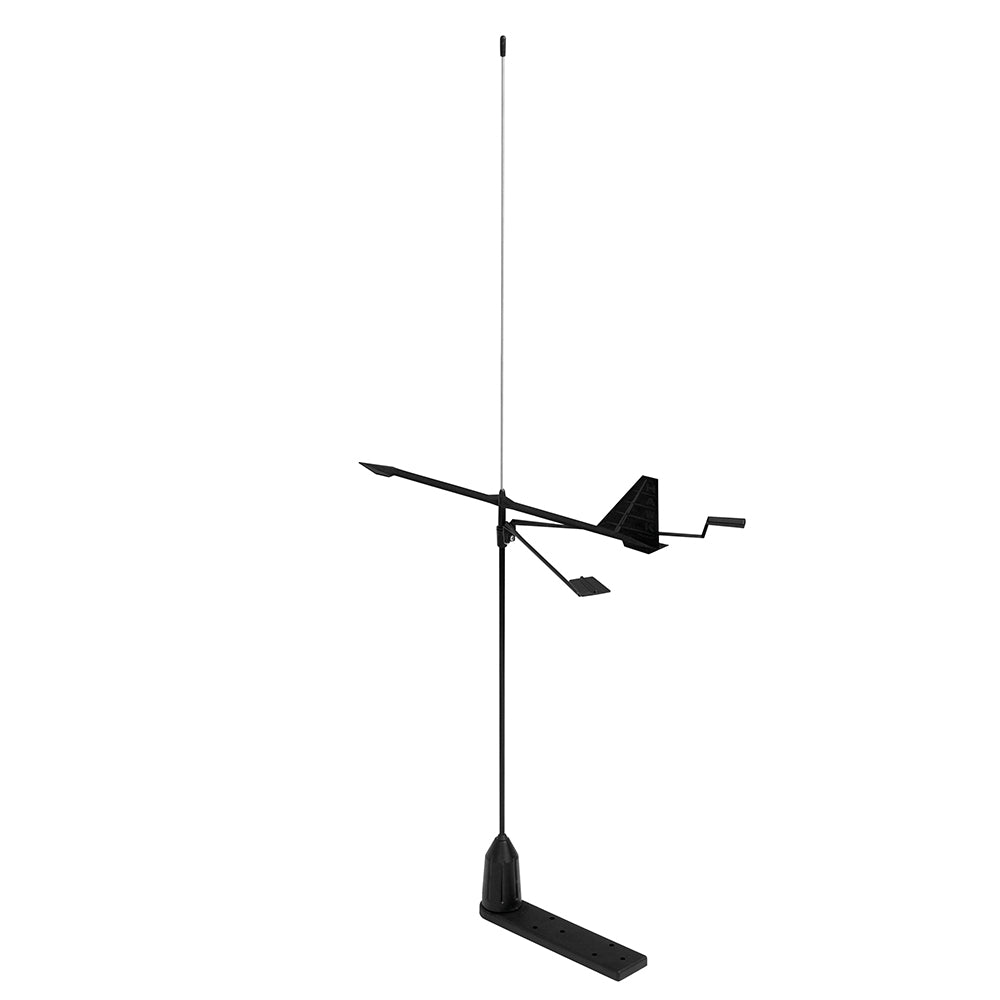 Shakespeare V-Tronix Hawk Stainless Steel VHF Whip Antenna - 0.9m (Pack of 3)