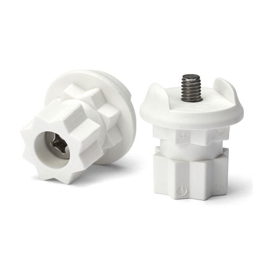 Railblaza Cheek Adaptor with bolts (2 Pack) - White