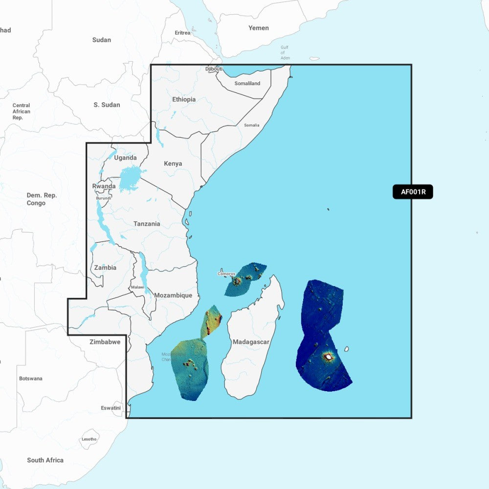 Garmin Navionics Vision+ Chart: AF001R - Africa, East