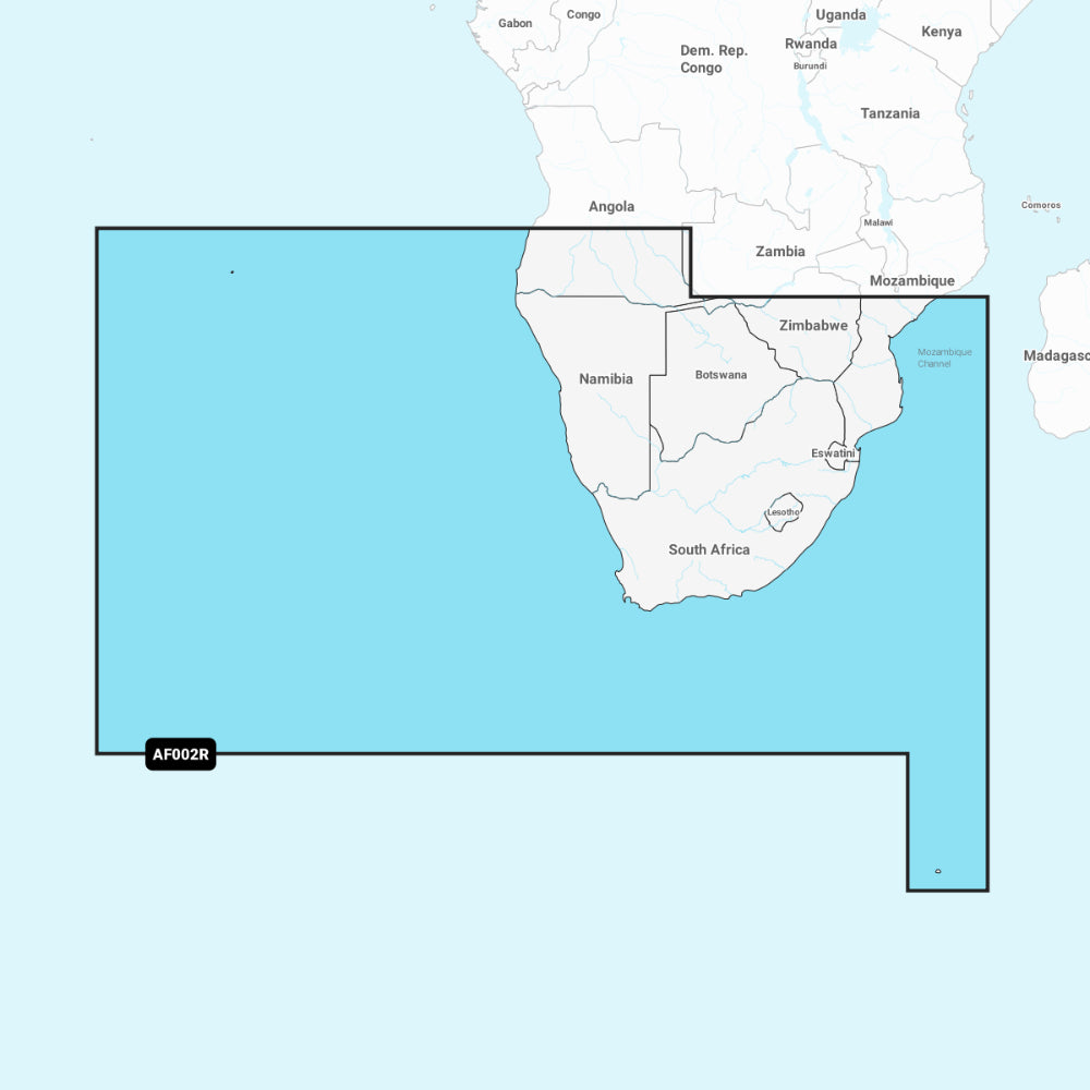 Garmin Navionics + Chart: AF002R - Africa, South