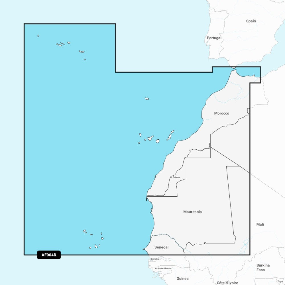 Garmin Navionics Vision+ Chart: AF004R - Africa, Northwest