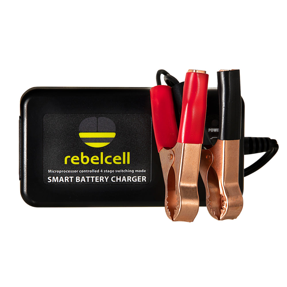 Rebelcell 12.6V4A Lithium Battery Charger - 12V 4A