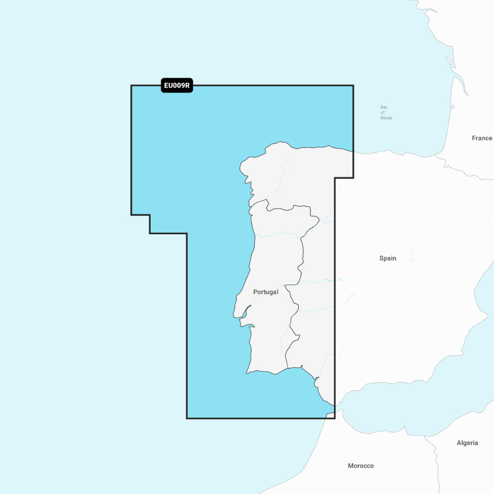 Garmin Navionics+ Chart: EU009R - Portugal & Spain, Northwest