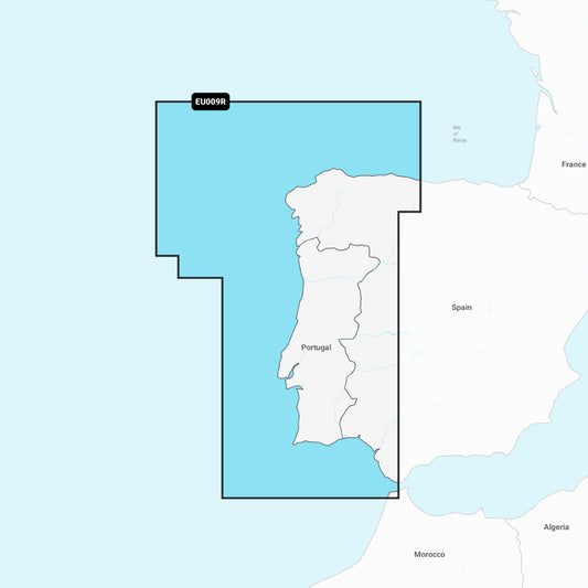 Garmin Navionics+ Chart: EU009R - Portugal & Spain, Northwest