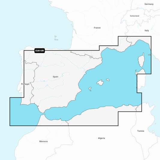 Garmin Navionics+ Chart: EU010R - Spain, Mediterranean Coast