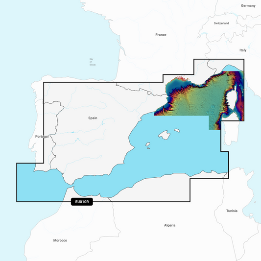 Garmin Navionics Vision+ Chart: EU010R - Spain, Mediterranean Coast