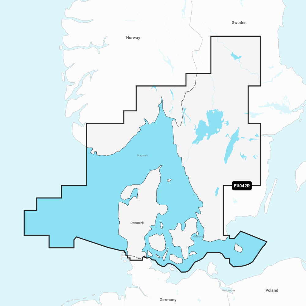 Garmin Navionics+ Chart: EU042R - Oslo to Trelleborg