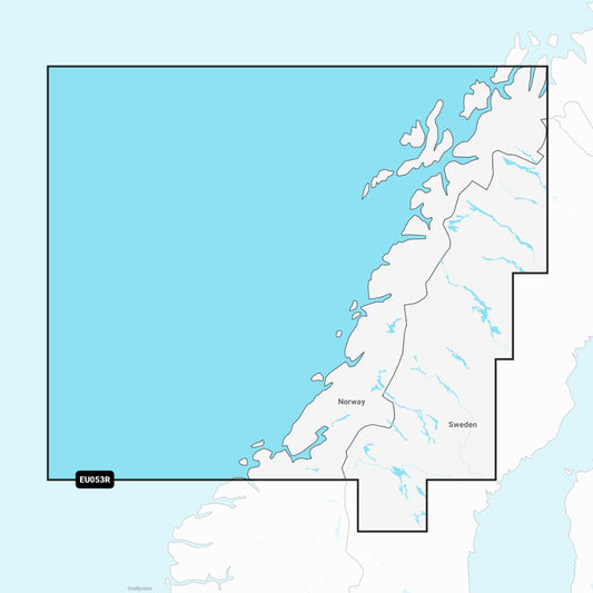 Garmin Navionics+ Chart: EU053R - Norway, Trondheim to Tromso