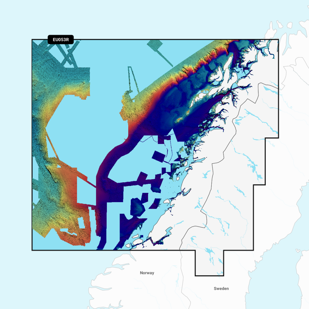 Garmin Navionics Vision+ Chart: EU053R - Norway, Trondheim to Tromso