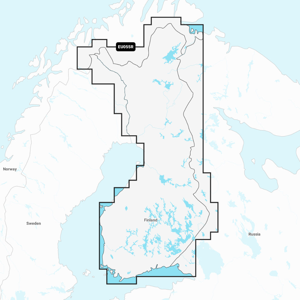 Garmin Navionics+ Chart: EU055R - Finland, Lakes & Rivers