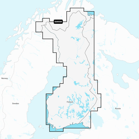 Garmin Navionics+ Chart: EU055R - Finland, Lakes & Rivers