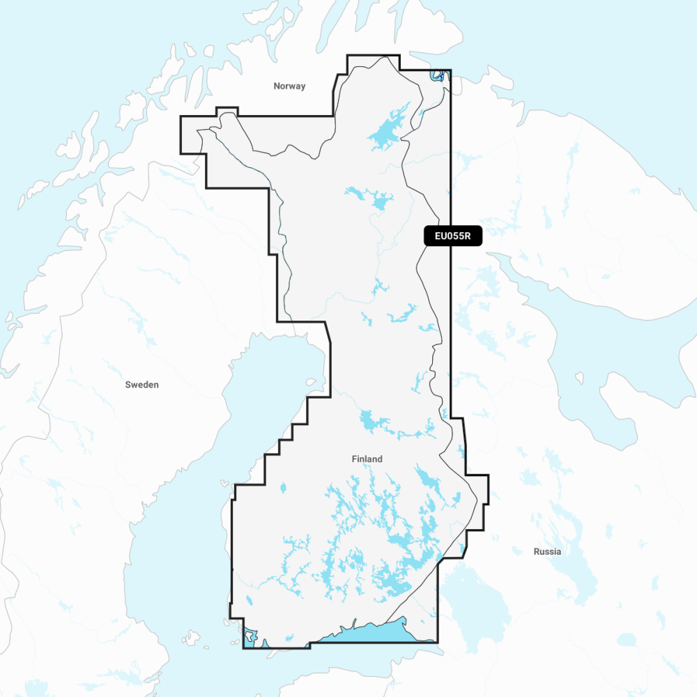 Garmin Navionics Vision+ Chart: EU055R - Finland, Lakes & Rivers