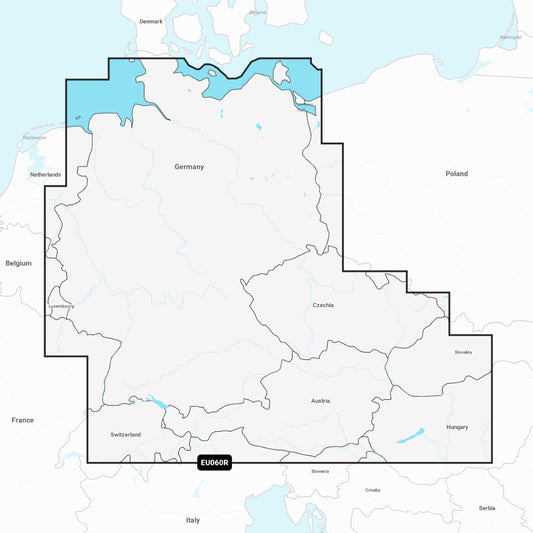 Garmin Navionics+ Chart: EU060R - Germany, Lakes & Rivers