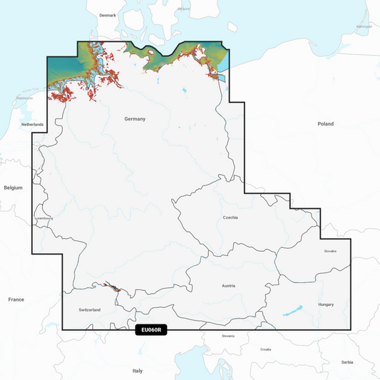 Garmin Navionics Vision+ Chart: EU060R - Germany, Lakes & Rivers