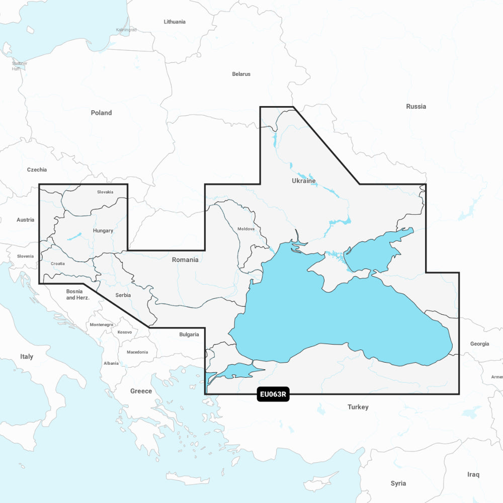 Garmin Navionics+ Chart: EU063R - Black Sea & Azov Sea