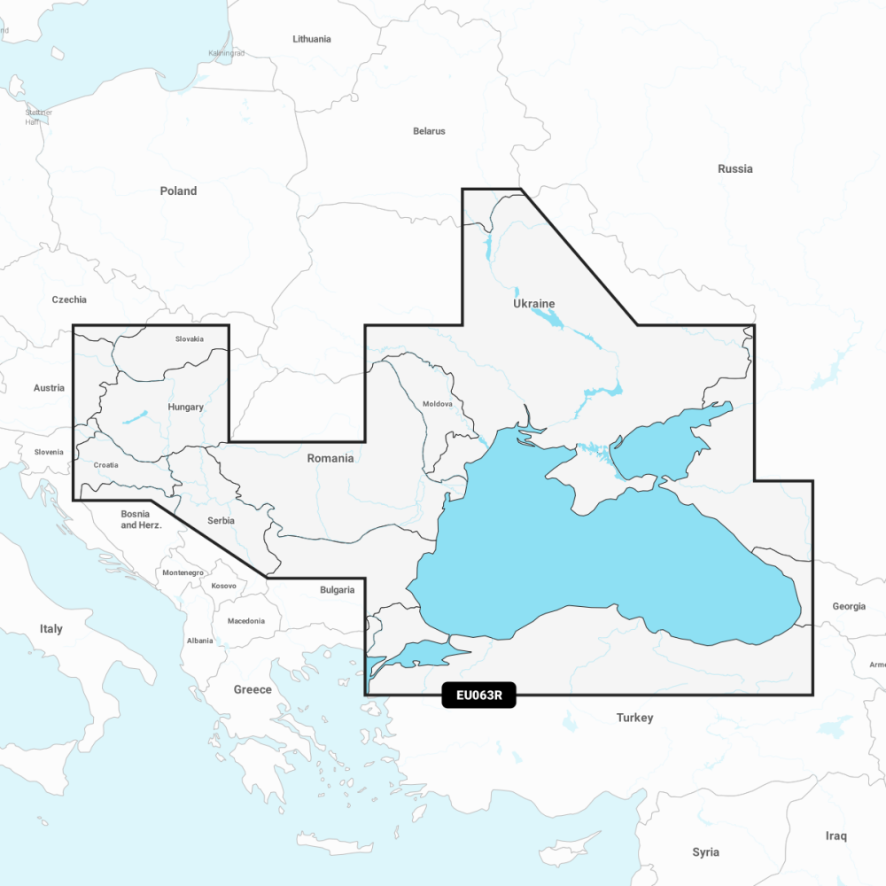 Garmin Navionics Vision+ Chart: EU063R - Black Sea & Azov Sea