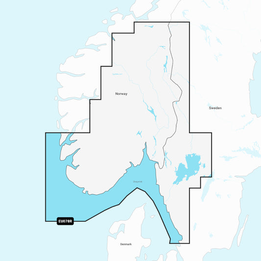 Garmin Navionics+ Chart: EU078R - Oslo, Skagerrak & Haugesund