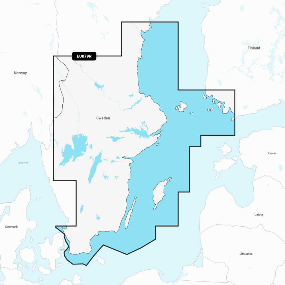 Garmin Navionics Vision+ Chart: EU079R - Sweden, Southeast