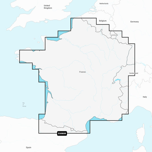 Garmin Navionics+ Chart: EU080R - France, Lakes & Rivers