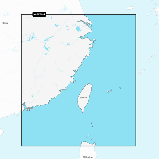 Navionics+ Regular Chart: AE019R - Taiwan