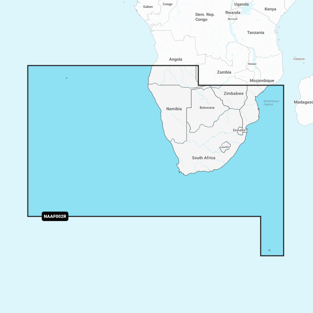 Navionics+ Regular Chart: AF002R -  Africa, South