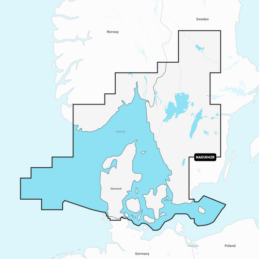 Navionics+ Regular Chart: EU042R -  Oslo to Trelleborg