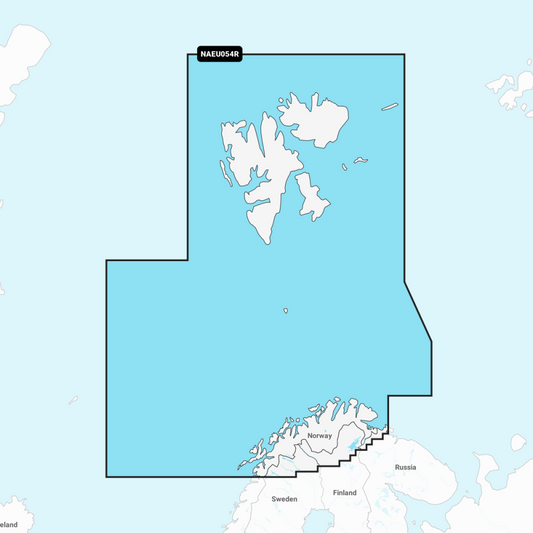 Navionics+ Regular Chart: EU054R -  Norway, Vestfjorden to Svalbard