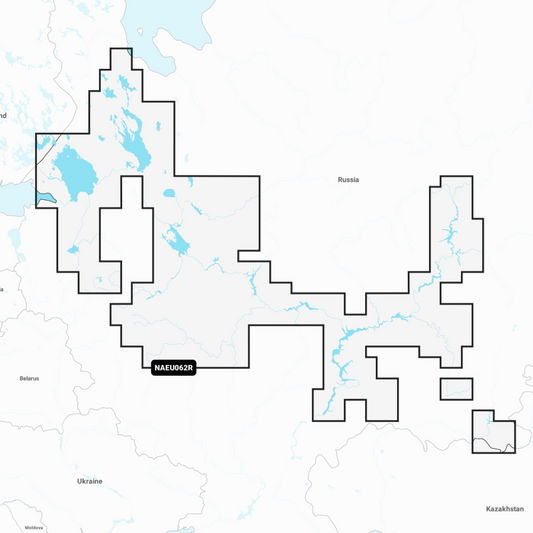 Navionics+ Regular Chart: EU062R -  Russia, Upper & Central Volga