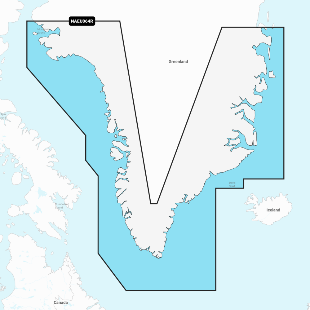 Navionics+ Regular Chart: EU064R -  Greenland