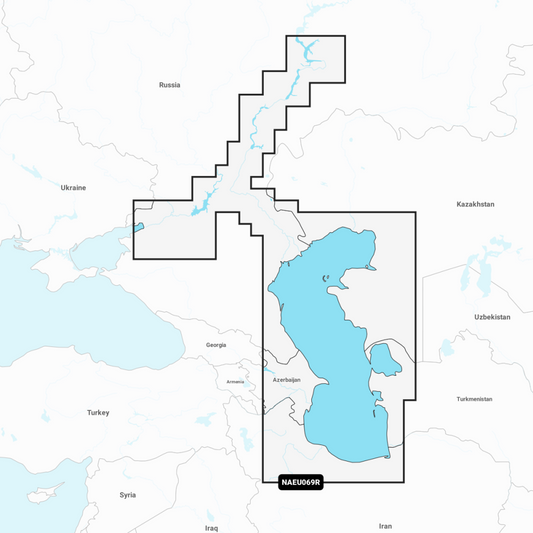 Navionics+ Regular Chart: EU069R -  Caspian Sea & Lower Volga River