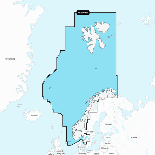 Navionics+ Large Chart: EU649L -  Norway