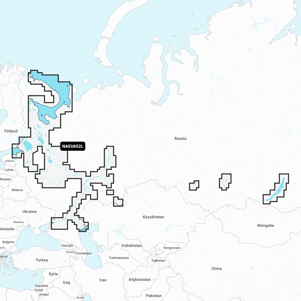 Navionics+ Large Chart: EU652L -  Russia, West