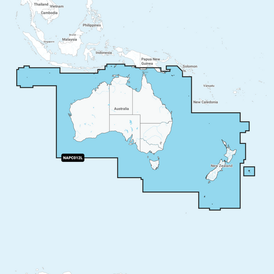 Navionics+ Large Chart: PC012L -  Australia & New Zealand