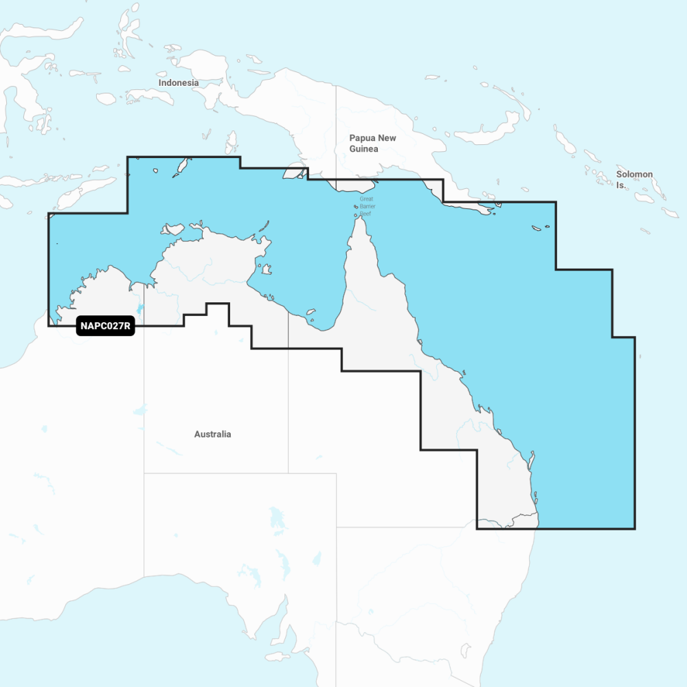 Navionics+ Regular Chart: PC027R -  Australia, Northeast