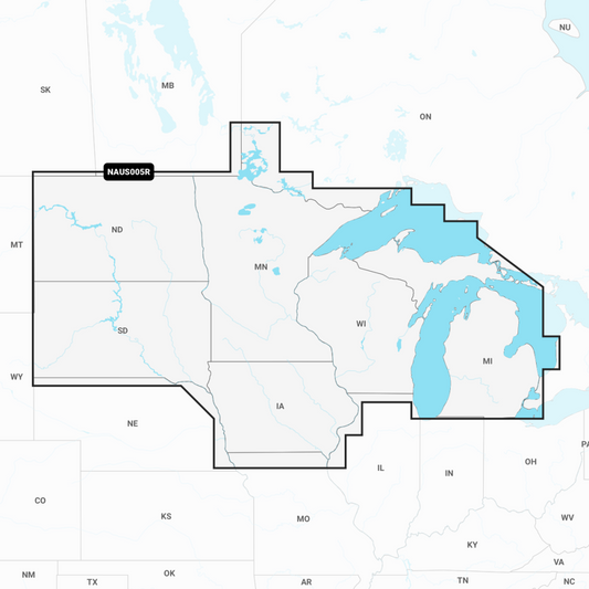 Navionics+ Regular Chart: US005R -  US North