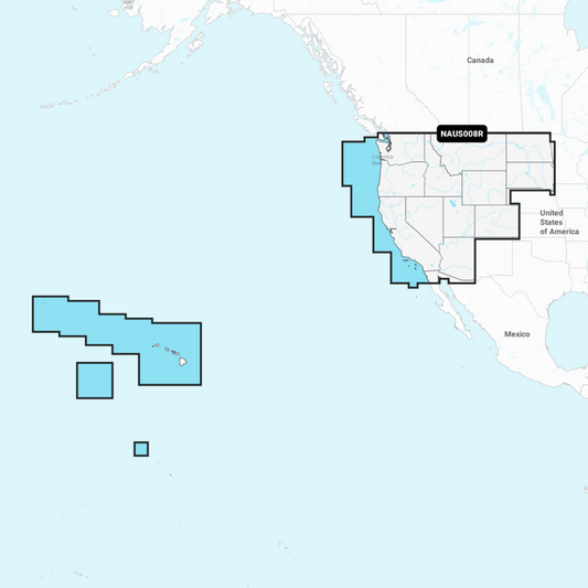 Navionics+ Regular Chart: US008R -  US West