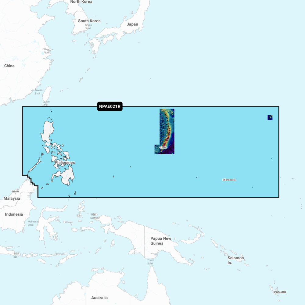 Navionics Platinum+ Regular Chart: AE021R -  Philippines