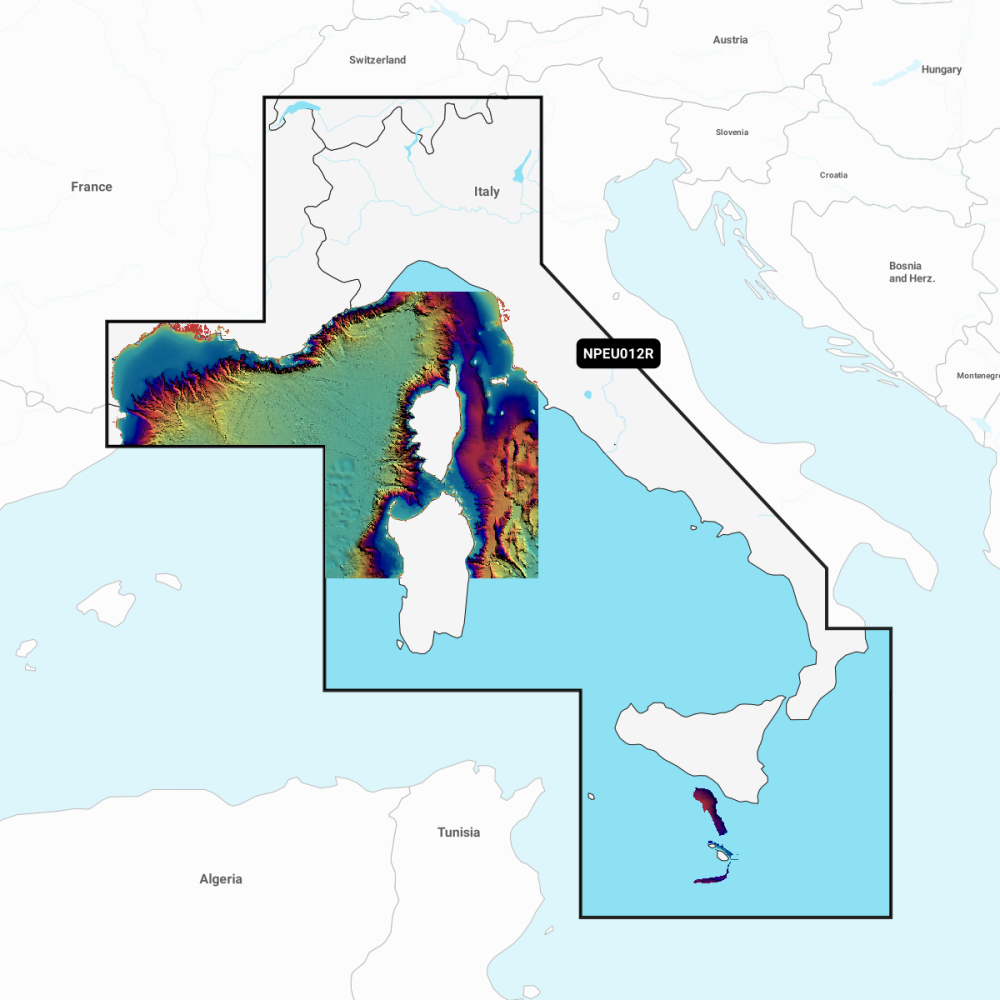 Navionics Platinum+ Regular Chart: EU012R -  Med Sea, Cen. & West