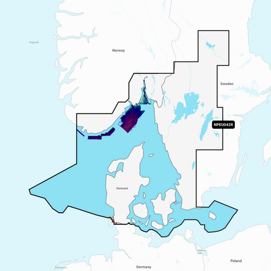 Navionics Platinum+ Regular Chart: EU042R -  Oslo to Trelleborg