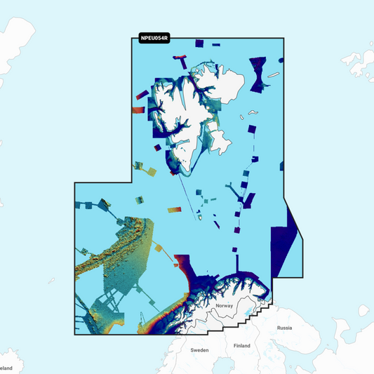 Navionics Platinum+ Regular Chart: EU054R -  Nor, Vestfjorden-Svalbard