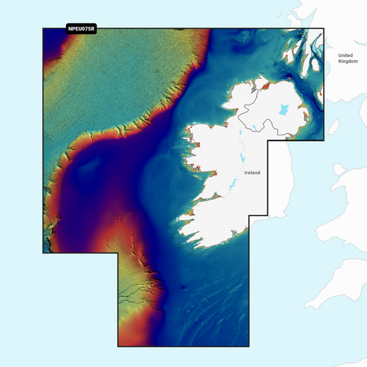 Navionics Platinum+ Regular Chart: EU075R -  Ireland, West Coast