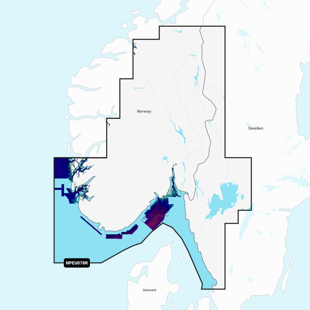 Navionics Platinum+ Regular Chart: EU078R -  Oslo Skagerrak Haugesund