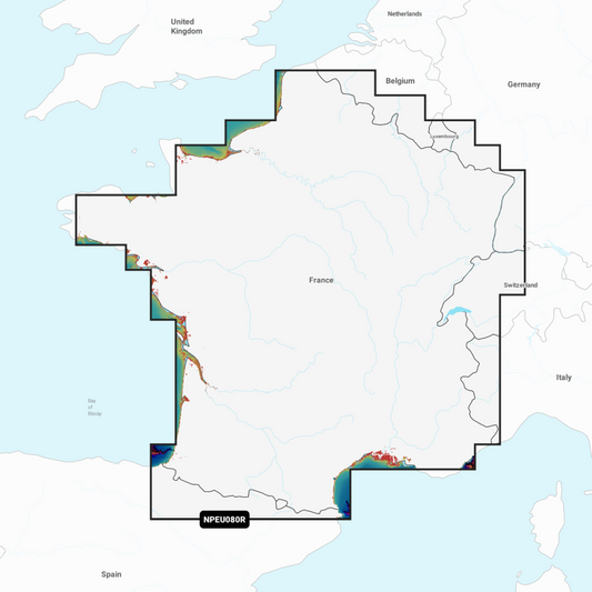 Navionics Platinum+ Regular Chart: EU080R -  France, Lakes & Rivers