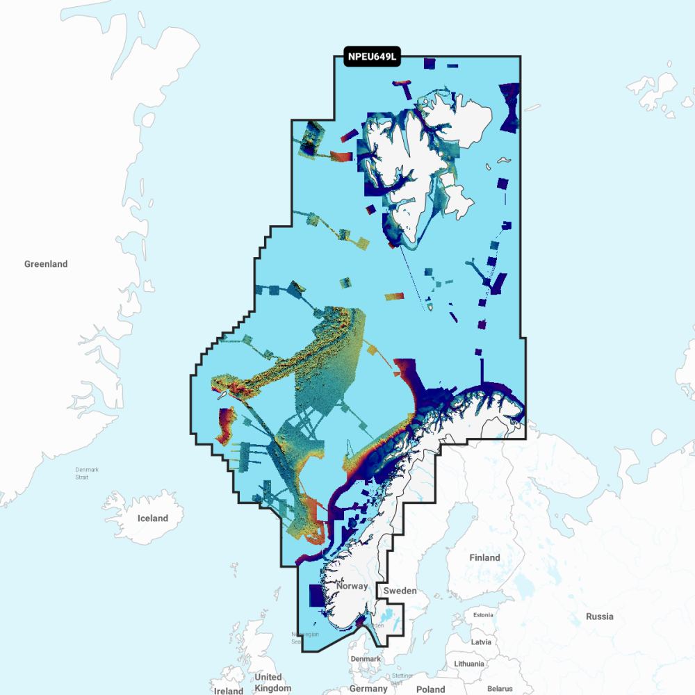 Navionics Platinum+ Large Chart: EU649L -  Norway