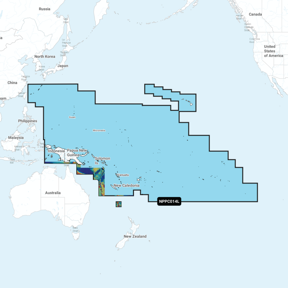 Navionics Platinum+ Large Chart: PC014L -  Pacific Islands