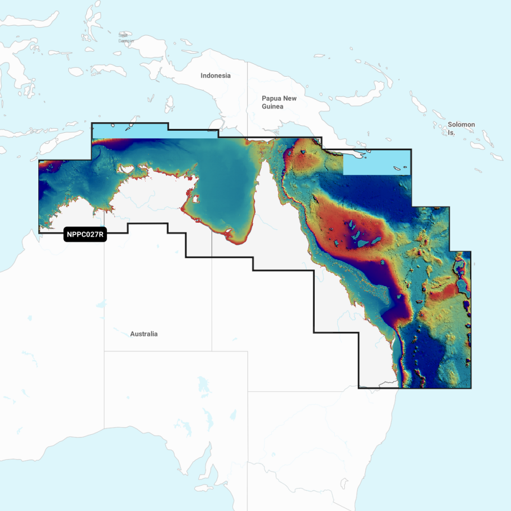 Navionics Platinum+ Regular Chart: PC027R -  Australia, Northeast