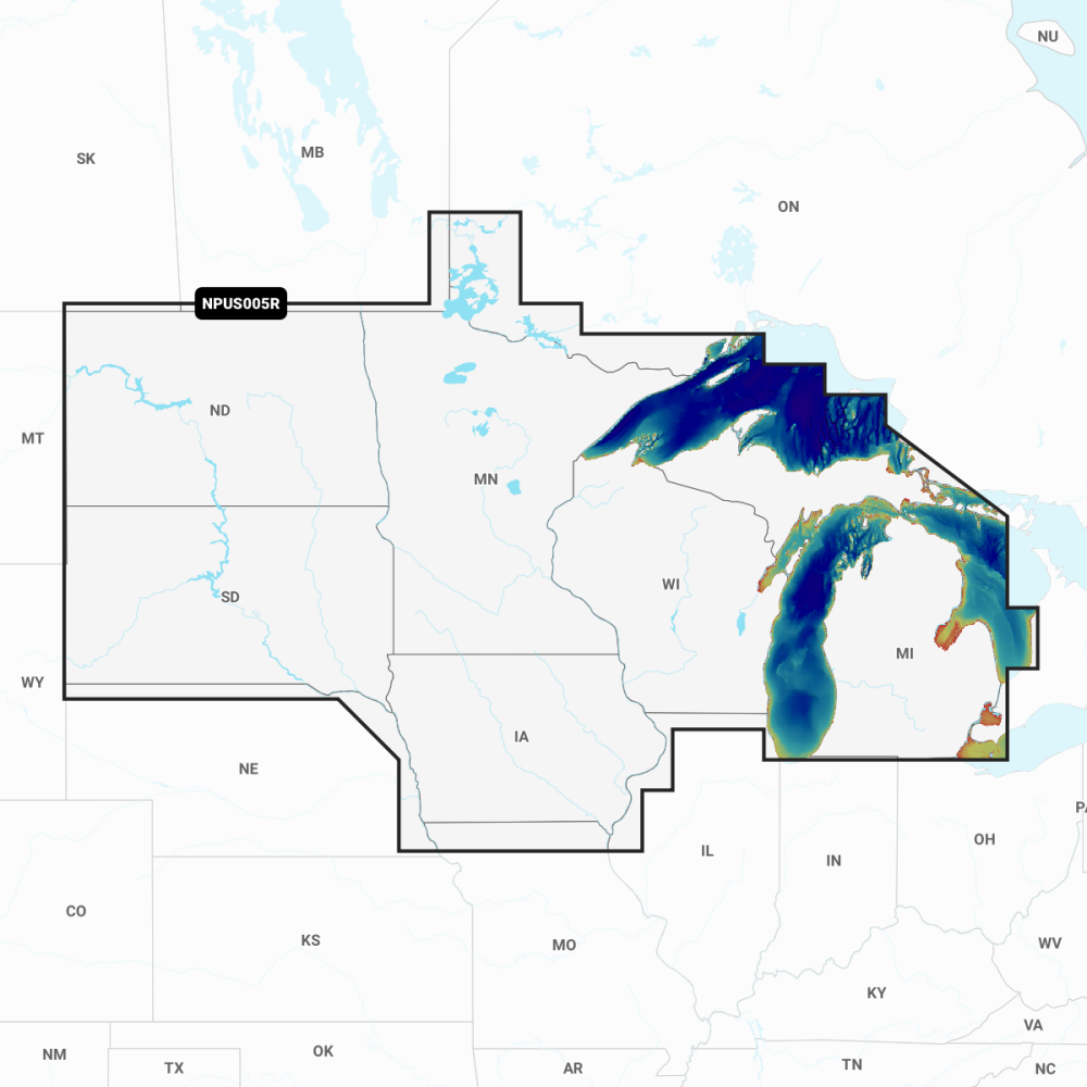 Navionics Platinum+ Regular Chart: US005R -  US North