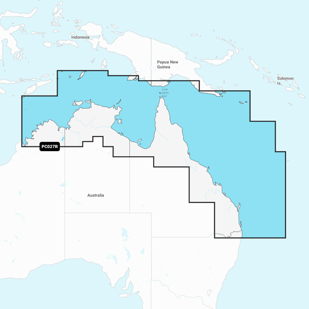 Garmin Navionics + Chart: PC027R - Australia, Northeast