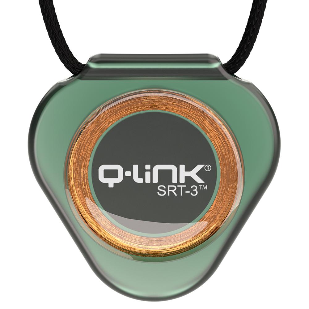 Q-Link SRT-3 Translucent Jade Pendant