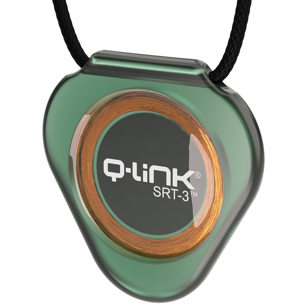 Q-Link SRT-3 Translucent Jade Pendant